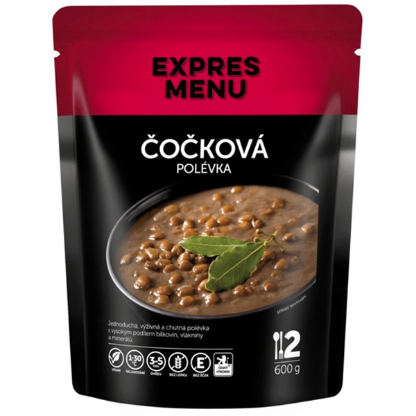 Expres Menu Šošovicová polievka - 2 porcie