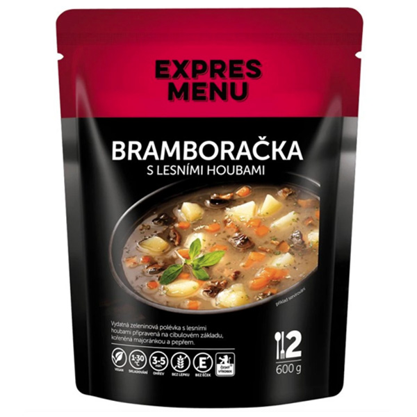 Expres Menu Zemiaková polievka s lesnými hubami - 2 porcie
