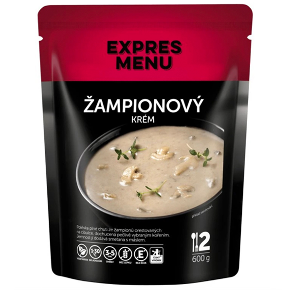 Expres Menu Šampiňónový krém - 2 porcie