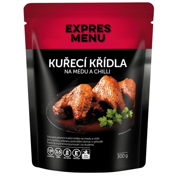 Expres Menu Kuracie krídla na mede a chilli