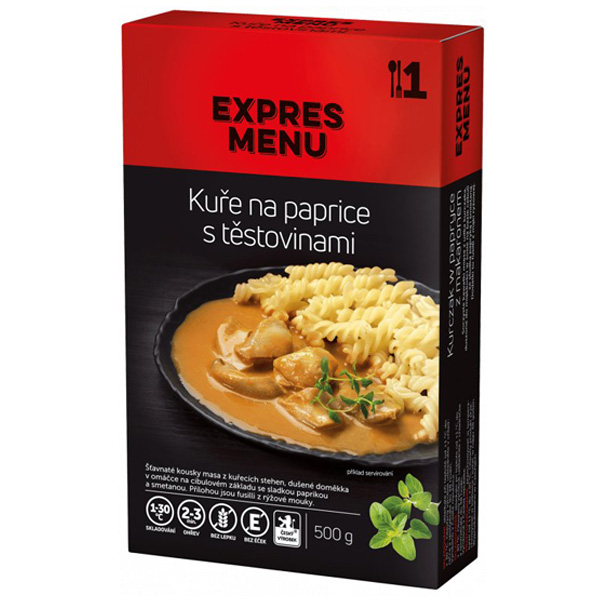 Expres Menu KM Kura na paprike s cestovinou