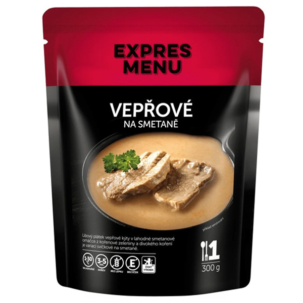 Expres Menu Bravčové stehno na smotane