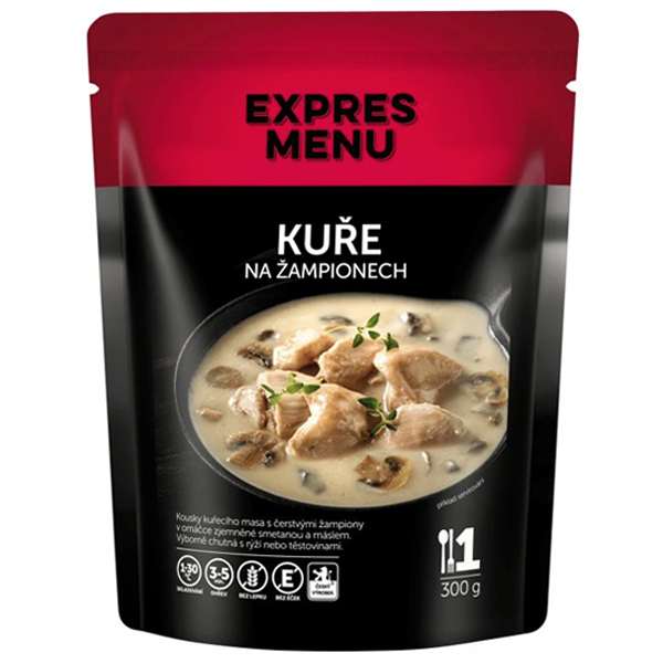 Expres Menu Kurča na šampiňónoch