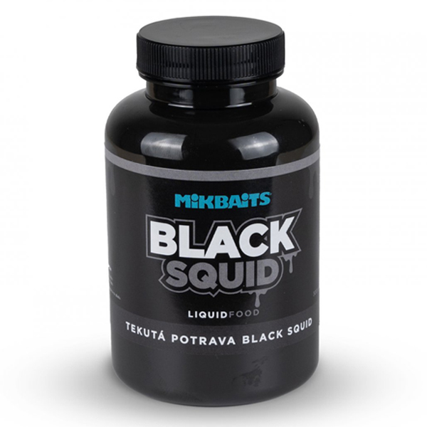 Tekutá potrava Mikbaits Black Squid 300ml