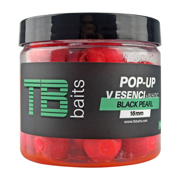 Plávajúce boilies TB Baits Pop Up v esencii + NHDC 16mm