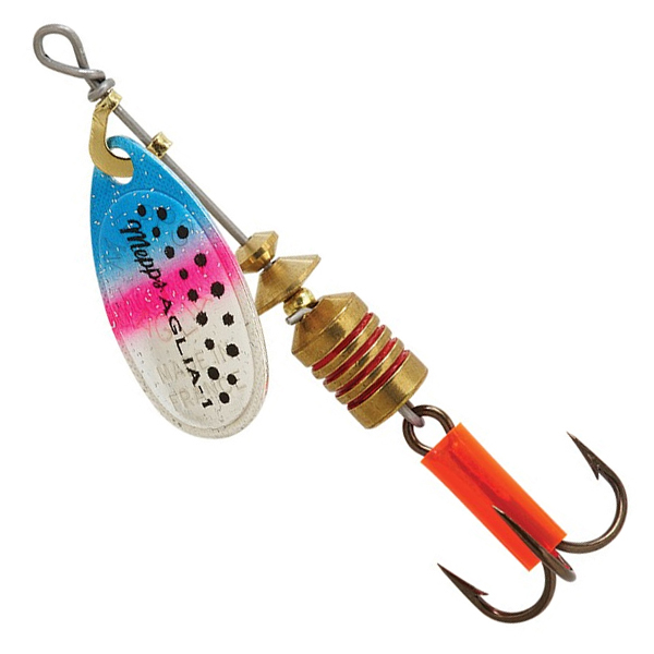 Mepps Aglia Fluo Micropigments Rainbo Trout