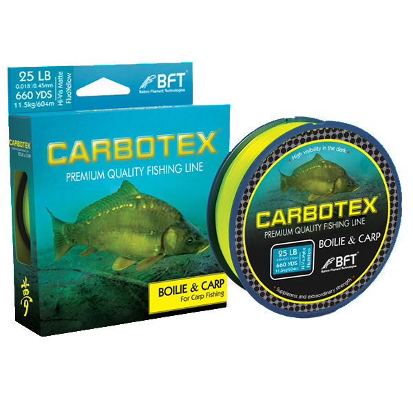 Vlasec Carbotex Boilie Carp - fluožltý