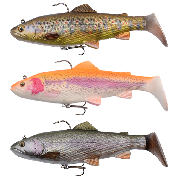 Gumená nástraha Savage Gear 4D Trout Rattle Shad 17cm