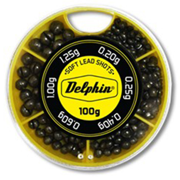 Sada vyvažovacích oloviek/bročkov Delphin 100g