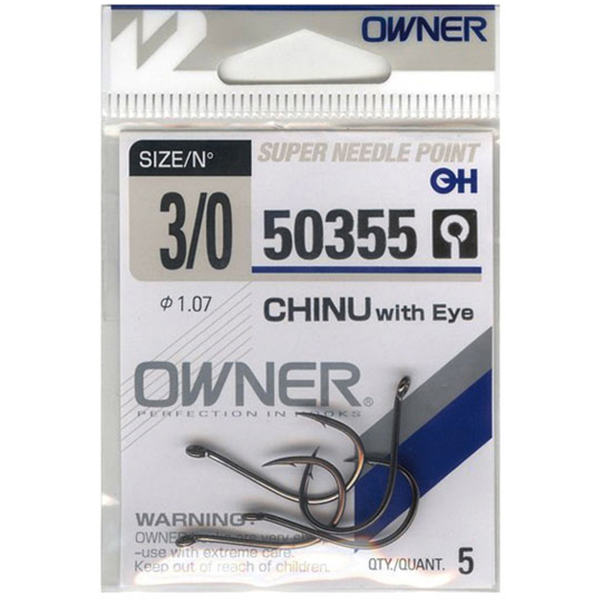 Háčik s očkom Owner Chinu 50355