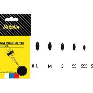 Zarážky Delphin Rubber Stopper D-02