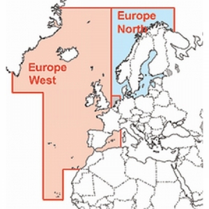 SD karta Nautic Path - Severná Európa