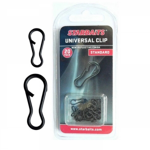 Rýchlokarabínka Starbaits Universal Clip Standard 20ks
