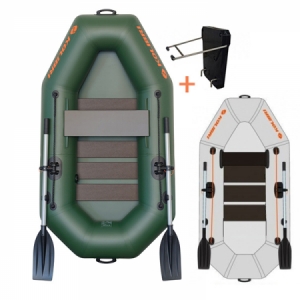 Čln Kolibri K 220 T - lamelová podlaha + držiak motora