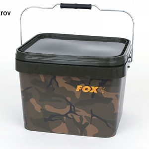 Vedro Fox Camo Square Carp Bucket
