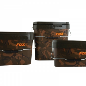 Vedro Fox Camo Square Carp Bucket