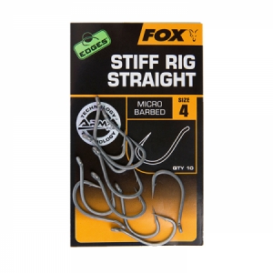 Háčik Fox Edges Stiff Rig Straight