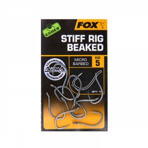 Háčik Fox Edges Stiff Rig Beaked