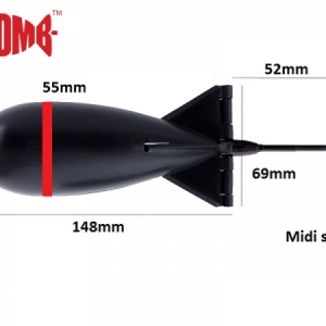 Kŕmna raketa SPOMB Midi - stredná