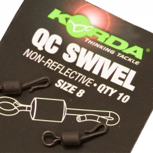 Obratlík Korda QC Swivel veľ. 8
