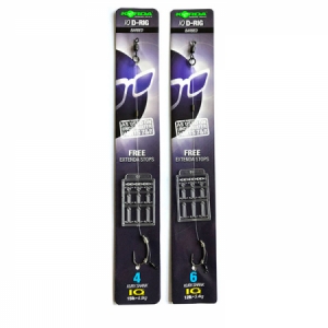 Náväzec Korda IQ D-Rig Kurv Shank / IQ2 Fluorocarbon