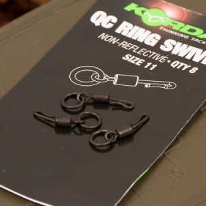 Obratlík s krúžkom Korda QC Ring Swivel veľ. 11