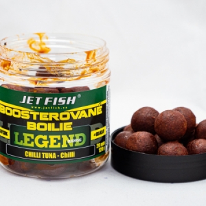 Boostrované boilies v dipe Jet Fish Legend 20mm