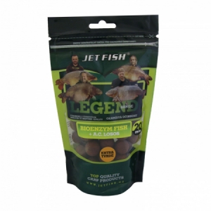 Boilies Jet Fish Legend 20mm - 250g - extra tvrdé