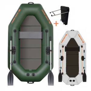 Čln Kolibri K 220 TP - pevná skladacia podlaha + držiak motora