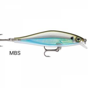 vobler Rapala Shadow Rap Shad 9cm - potápavý