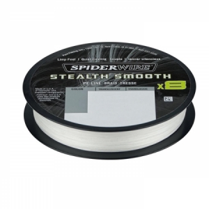 Šnúra SpiderWire Stealth Smooth 8 Translucent 150m