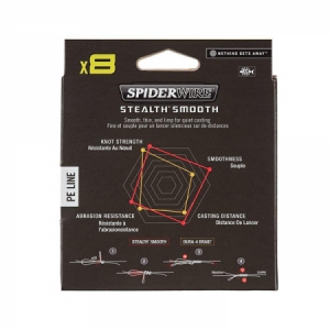 Šnúra SpiderWire Stealth Smooth 8 Yellow 150m