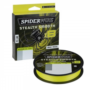 Šnúra SpiderWire Stealth Smooth 8 Yellow 150m