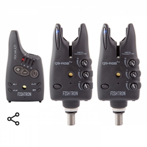 Sada signalizátorov Flajzar Fishtron Q9 RGB TX 2+1