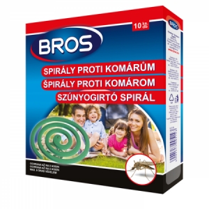 Špirály proti komárom Bros