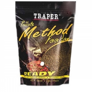Vlhčené hotové pelety Traper Method Feeder Ready Pellets