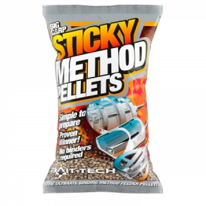 Mikro pelety Bait-tech Sticky Method Pellets Micro