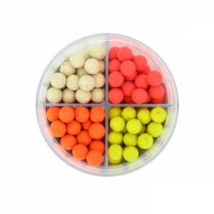 Plávajúce boilies Hadorádó Quatro Fluo Pop Up 8mm