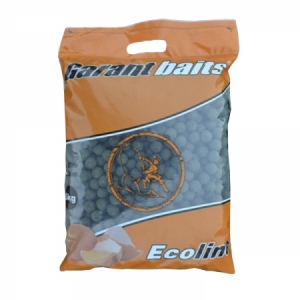 Boilies Garant Baits Ecoline Mustang Green Garlic 5kg - mušla/cesnak