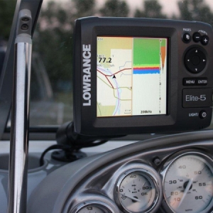 Kĺbový držiak obrazovky RAM Quick Release pre sonary Lowrance