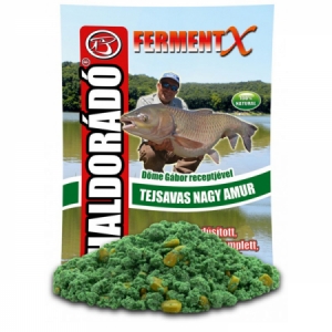 Vlhčené hotové kvasené krmivo Haldorádó FermentX - veľký amur