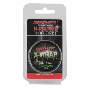 Šnúrka Starbaits X Wrap Soft Coated 15m