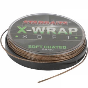 Šnúrka Starbaits X Wrap Soft Coated 15m