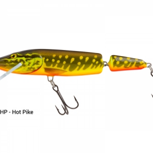 vobler Salmo Pike Jointed 11cm / 13g - dvojdielny, plávajúci