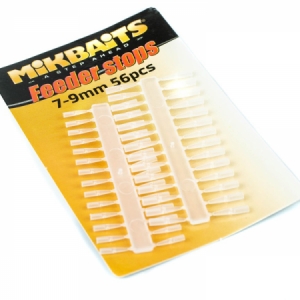 Nekonečné zarážky Mikbaits Feeder Stops 7-9mm 56ks