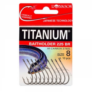 Háčik na úhora Robinson Titanium Baitholder 225 BR