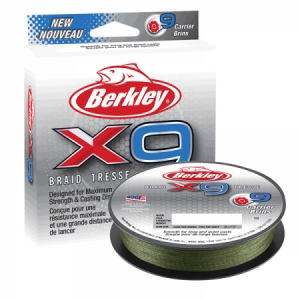 Šnúra Berkley X 9 Lo Vis Green 150m - zelená