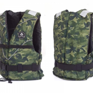 Plávacia vesta Aquarius Camo Military