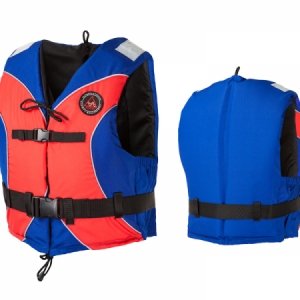 Plávacia vesta Aquarius Standard - červeno modrá