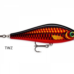 vobler Rapala Super Shadow Rap 16cm - pomaly potápavý